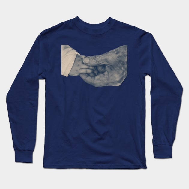 Old hand and new hand Long Sleeve T-Shirt by Javisolarte